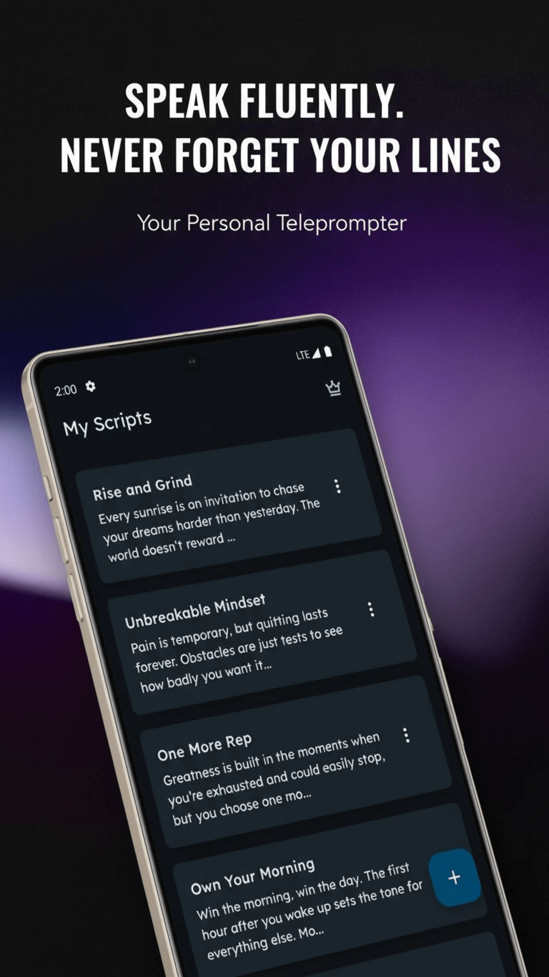 Easy Teleprompter for Creators screenshot