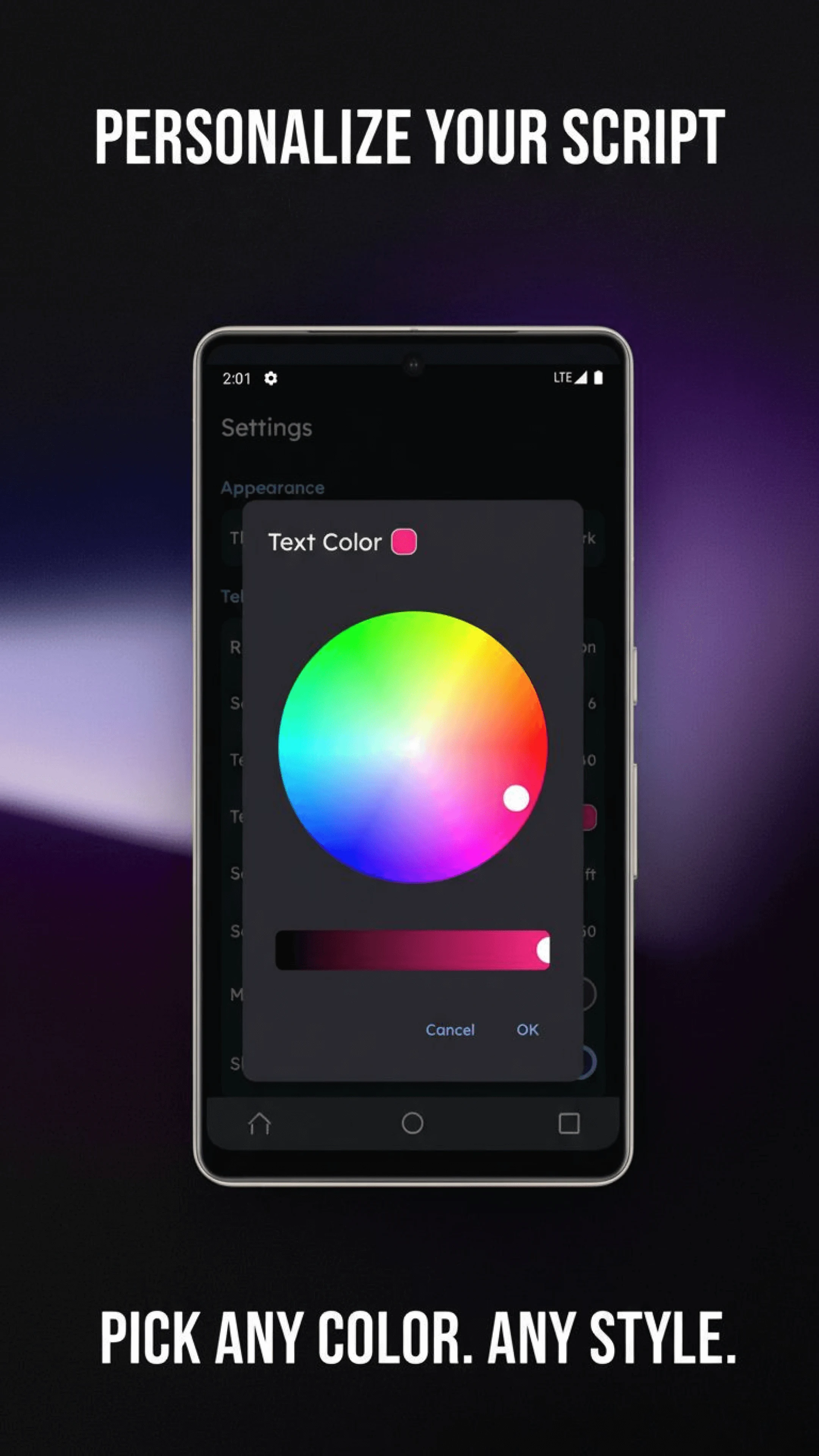 Easy Teleprompter for Creators screenshot