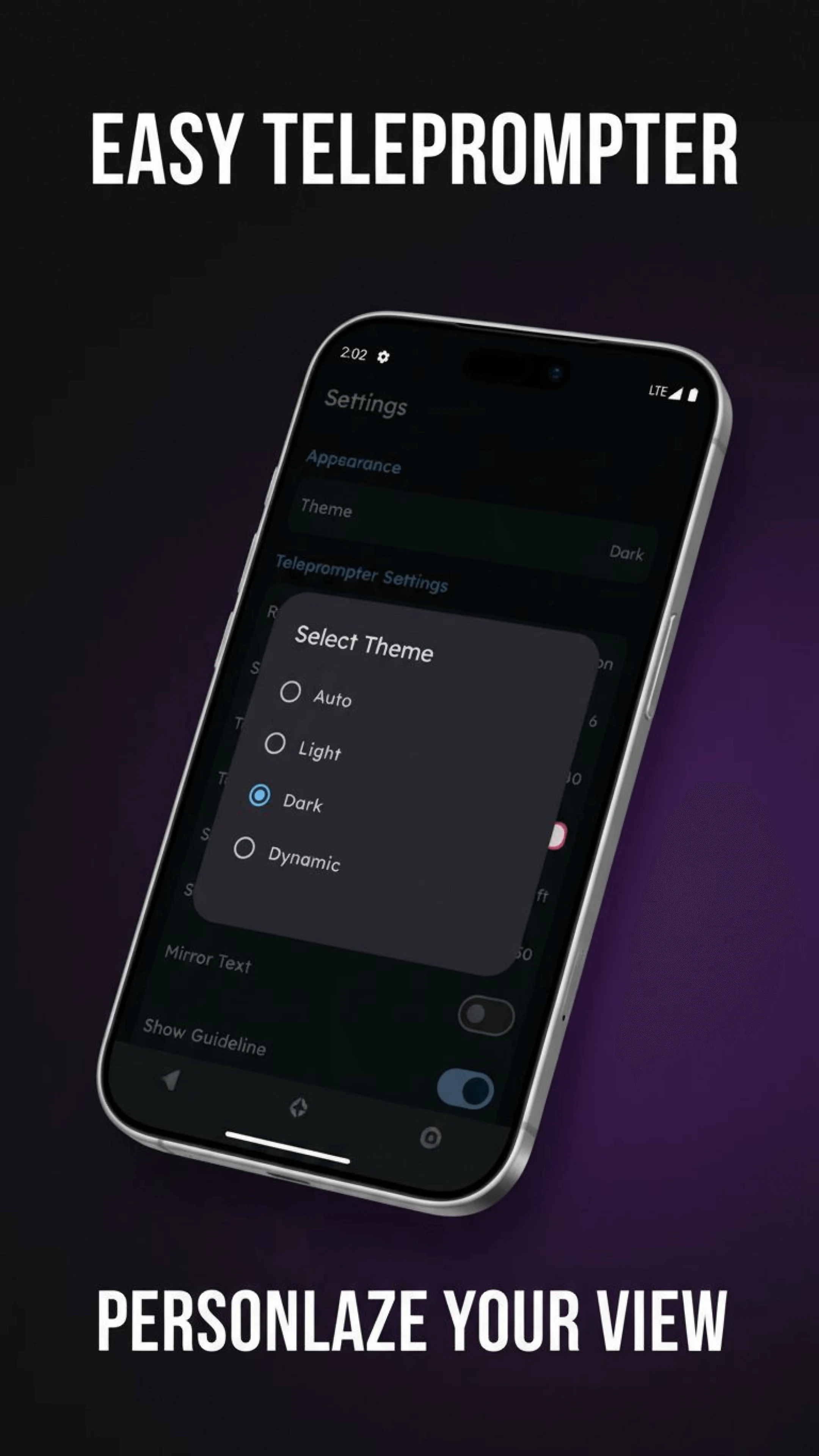 Easy Teleprompter for Creators screenshot