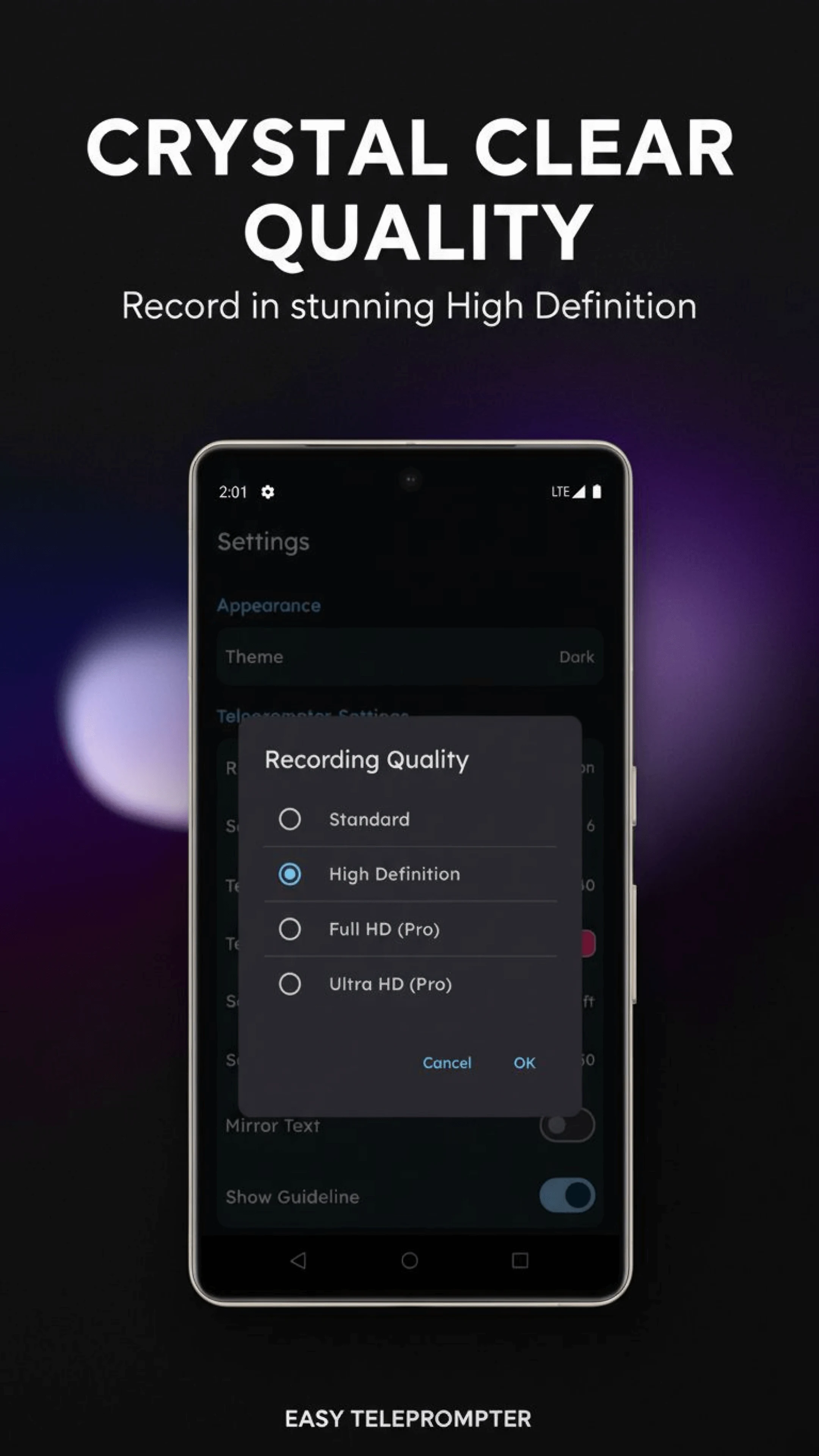 Easy Teleprompter for Creators screenshot